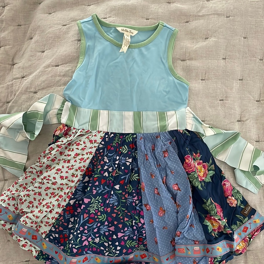 Matilda Jane dress and coordinating bike short